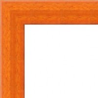 Cadre pour toile sur mesure orange