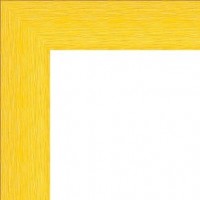 Cadre pour toile sur mesure jaune
